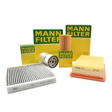 Pachet filtre revizie Bmw Seria3 E90 320D 163CP filtre Mann-Filter